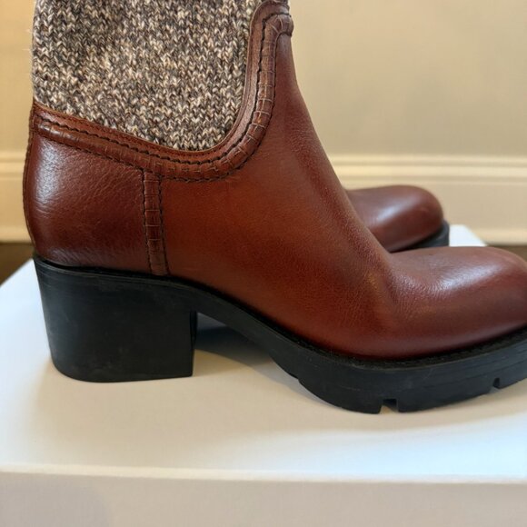 Chloe Brown Neva Ankle Boots Size EU 37.5 - Picture 11 of 14